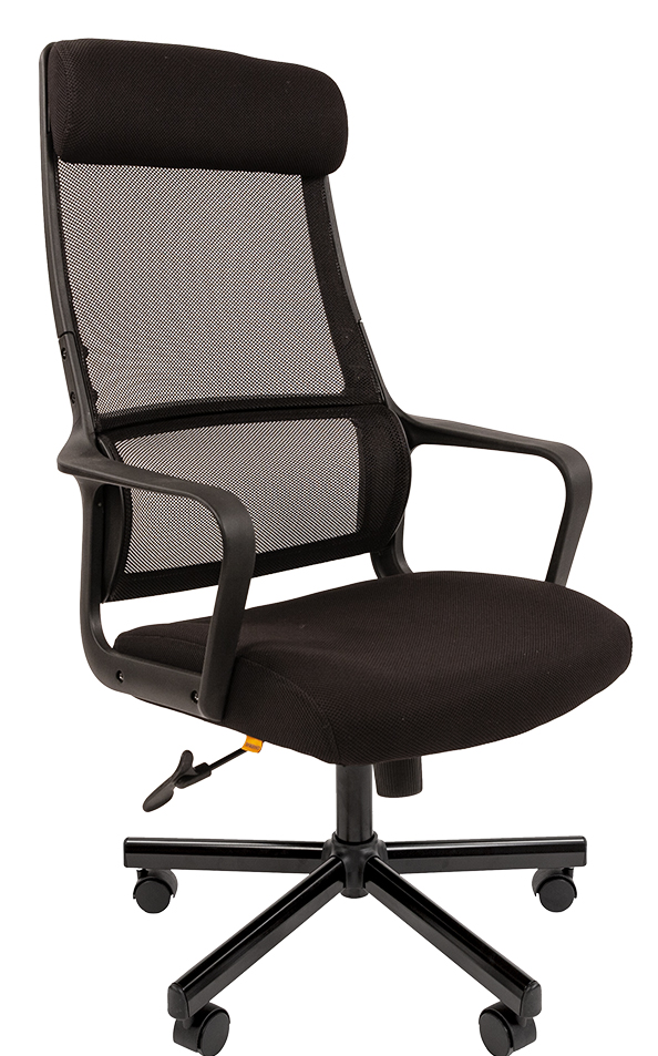 Кресло CHAIRMAN 590 (CH-590), сетка/ткань TW черная