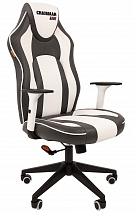 Геймерское кресло GAME 23, серый-белый