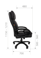 Кресло руководителя CHAIRMAN 505, нагрузка до 150 кг (CH-505)8