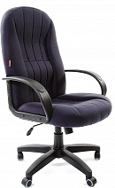 Кресло CHAIRMAN 685 ткань TW черный, серый (CH-685)