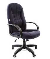 Кресло CHAIRMAN 685 ткань черный, серый (CH-685)2