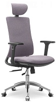 Кресло с подголовником Pulse В, ткань Bahama, подлокотники 3D1
