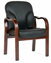 Кресло посетителя CHAIRMAN 658, натуральная кожа (CH-658)