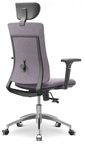 Кресло с подголовником Pulse В, ткань Bahama, подлокотники 3D