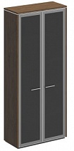 VELAR Шкаф для документов ВЛ 344 со стеклянными дверями, шпон