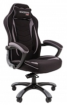 Геймерское кресло GAME 28, серый-черный
