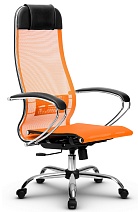Кресло руководителя Метта К-4 (Комплект №4, осн.17833), цвет оранжевый