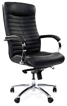 Кресло CHAIRMAN 480  кожа черная (CH-480 Кожа черная)