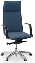 Кресло для руководителя с высокой спинкой Соло, механизм мультиблок, ткань